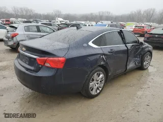 2017 Chevrolet Impala LS with VIN 1G11X5S33HU111286, listed as a Copart auction lot 42824645 with 171,388 mi miles and Salvage Title. Bid and sale history available at carsss.com. Image 3.