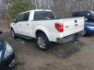 2010 Ford F-150 XL with VIN 1FTFW1EV4AFB50873, listed as a IAAI auction lot 41554001 with 187,415 mi miles. Bid and sale history available at carsss.com. Image 3.