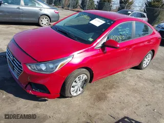 2022 Hyundai Accent SE with VIN 3KPC24A68NE182109, listed as a IAAI auction lot 41750410 with 47,247 mi miles. Bid and sale history available at carsss.com. Image 17.