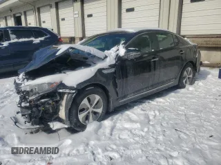 2014 Kia Optima Hybrid LX with VIN KNAGM4AD7E5074695, listed as a Copart auction lot 45993295 with 103,876 mi miles and Salvage Title. Bid and sale history available at carsss.com. Image 1.