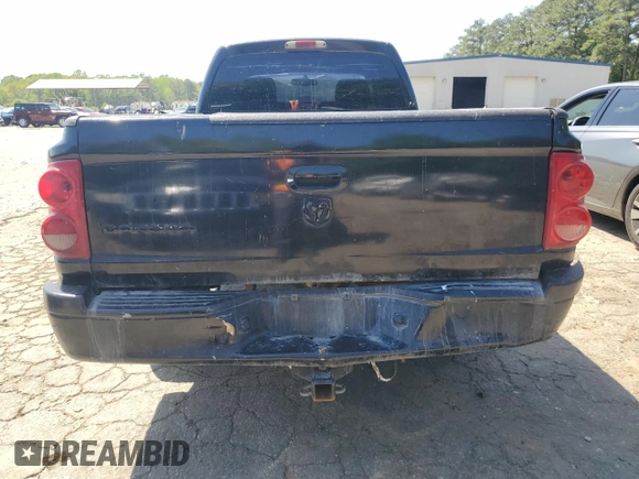 2007 Dodge Dakota ST with VIN 1D7HE22K37S218162, listed as a Copart auction lot 51608315 with 232,062 mi miles and Salvage Title. Bid and sale history available at DreamBid. Image 6.