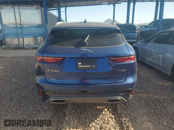 2023 Jaguar F-Pace R-Dynamic S with VIN SADCT2FU7PA706188, listed as a Copart auction lot 59111845 with Not provided miles and Salvage title. Bid and sale history available at DreamBid. Image 6.