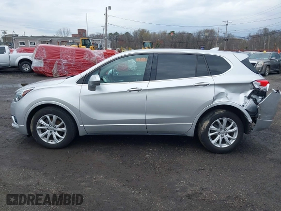 2019 Buick Envision Essence with VIN LRBFX1SA4KD002748, listed as a IAAI auction lot 42027472 with 66,652 mi miles and . Bid and sale history available at DreamBid. Image 14.