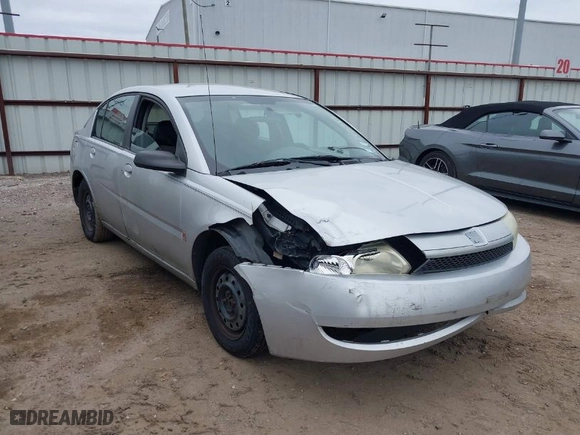 2003 Saturn ION with VIN 1G8AG52F53Z109580, listed as a IAAI auction lot 41382785 with 196,303 mi miles. Bid and sale history available at carsss.com. Image 1.
