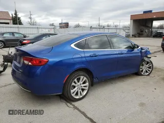 2015 Chrysler 200 Limited with VIN 1C3CCCAB3FN741443, listed as a Copart auction lot 50077875 with 137,186 mi miles and Salvage Title. Bid and sale history available at DreamBid. Image 3.