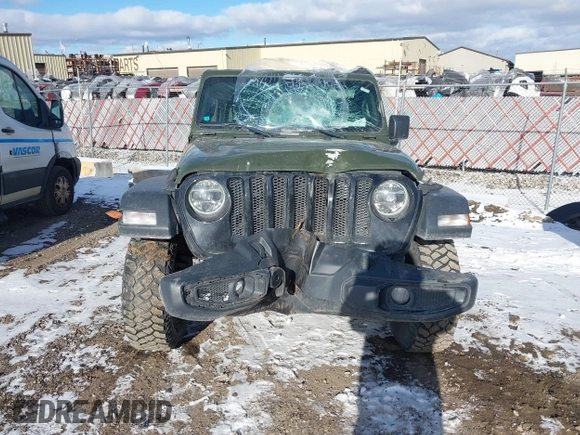 2020 Jeep Wrangler Unlimited Sport S с VIN 1C4HJXDN0LW334593, выставлен на аукционе IAAI как лот 41044612 с пробегом 58 165 миль миль и . История ставок и продаж доступна на DreamBid. Изображение 12.