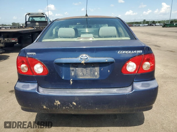 2006 Toyota Corolla CE with VIN 1NXBR32E96Z725652, listed as a Copart auction lot 62348135 with 227,349 mi miles and Clean title. Bid and sale history available at DreamBid. Image 6.
