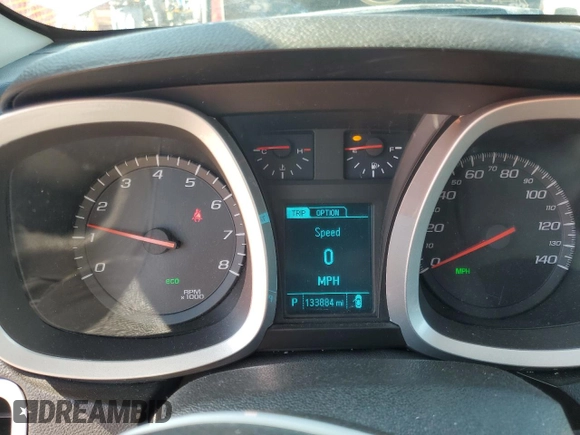 2017 Chevrolet Equinox LS with VIN 2GNALBEK0H1553742, listed as a Copart auction lot 54443965 with 133,884 mi miles and Salvage Title. Bid and sale history available at DreamBid. Image 9.
