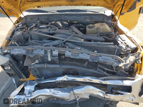 2011 Ford F-250 XL with VIN 1FT7X2BTXBEA96254, listed as a Copart auction lot 56044375 with 324,139 mi miles and Salvage title. Bid and sale history available at DreamBid. Image 11.