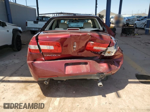 2007 Lincoln MKZ z VIN 3LNHM26T67R633256, wystawiony jako Copart lot #61353005 z przebiegiem 108 106 mil mil oraz Szkoda całkowita • Salvage title. Historia ofert i sprzedaży dostępna na DreamBid. Obrazek 6.