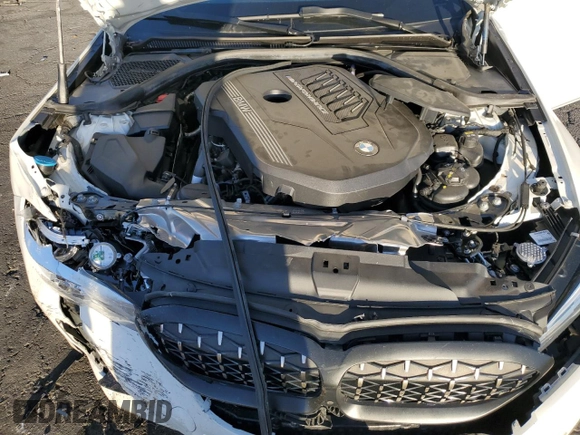 2021 BMW 3 Series M340i with VIN 3MW5U7J05M8B93885, listed as a Copart auction lot 42400835 with 48,771 mi miles and Salvage Title. Bid and sale history available at carsss.com. Image 12.