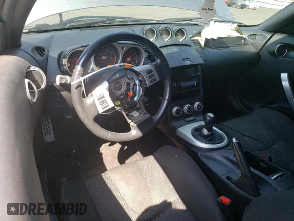2008 Nissan 350Z with VIN JN1BZ34D48M701127, listed as a Copart auction lot 55775165 with 104,975 mi miles and Non Repairable. Bid and sale history available at carsss.com. Image 8.