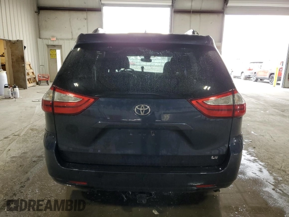 2018 Toyota Sienna LE Auto Access Seat with VIN 5TDKZ3DC9JS919210, listed as a Copart auction lot 51105765 with 100,160 mi miles and Salvage Title. Bid and sale history available at carsss.com. Image 6.