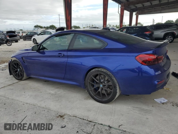 2019 BMW M4 CS with VIN WBS3S7C56KAC09341, listed as a Copart auction lot 41950264 with 35,937 mi miles. Bid and sale history available at carsss.com. Image 2.