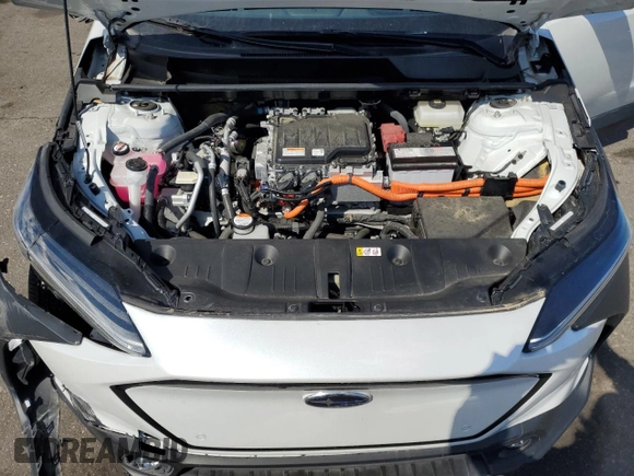 2023 Subaru Solterra Limited with VIN JTMABABA0PA004807, listed as a Copart auction lot 50586815 with 10,879 mi miles and Salvage Title. Bid and sale history available at DreamBid. Image 12.