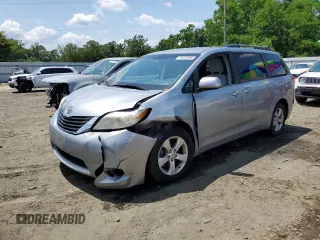 2013 Toyota Sienna LE AAS with VIN 5TDKK3DC9DS347385, listed as a Copart auction lot 61612995 with 164,714 mi miles and Salvage title. Bid and sale history available at DreamBid. Image 1.