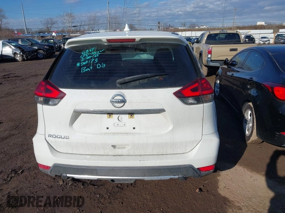 2017 Nissan Rogue S with VIN KNMAT2MT3HP560173, listed as a IAAI auction lot 41661855 with 108,624 mi miles. Bid and sale history available at carsss.com. Image 16.