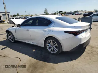 2023 Lexus IS 300 with VIN JTHCA1D20P5123949, listed as a Copart auction lot 51545925 with 47,532 mi miles and Salvage Title. Bid and sale history available at DreamBid. Image 3.