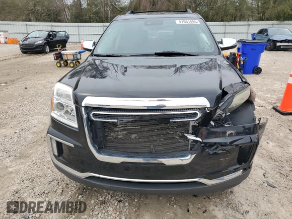 2017 GMC Terrain SLE with VIN 2GKFLNE31H6261632, listed as a Copart auction lot 47961095 with 72,533 mi miles and Salvage Title. Bid and sale history available at carsss.com. Image 5.