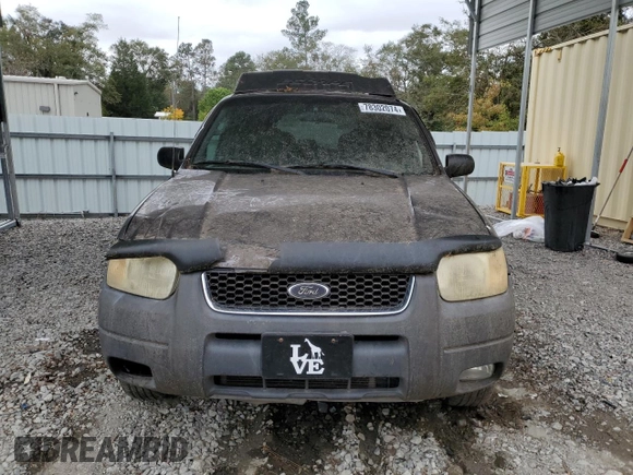 2002 Ford Escape XLT Choice with VIN 1FMYU04152KD42217, listed as a Copart auction lot 78302074 with 234,472 mi miles and Salvage Title. Bid and sale history available at carsss.com. Image 5.
