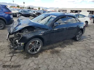 2019 Audi A4 Premium with VIN WAUGMAF48KN021927, listed as a Copart auction lot 47437035 with 0 mi miles and Clean Title. Bid and sale history available at carsss.com. Image 1.