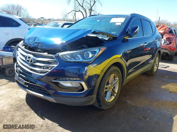 2017 Hyundai Santa Fe Sport Luxury with VIN 5XYZUDLB5HG415837, listed as a IAAI auction lot 41767734 with 128,862 mi miles. Bid and sale history available at carsss.com. Image 18.