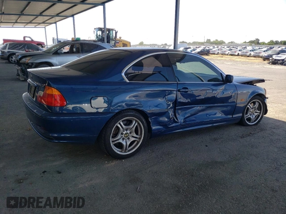 2001 BMW 3 Series 330Ci z VIN WBABN53481JU31524, wystawiony jako Copart lot #57361355 z przebiegiem 207 884 mil mil oraz Szkoda całkowita • Salvage title. Historia ofert i sprzedaży dostępna na DreamBid. Obrazek 3.