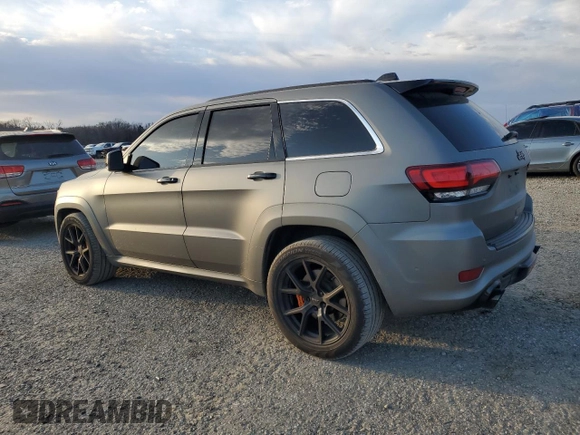 2017 Jeep Grand Cherokee SRT with VIN 1C4RJFDJ8HC845005, listed as a Copart auction lot 46225635 with 84,244 mi miles and Clean Title. Bid and sale history available at carsss.com. Image 2.