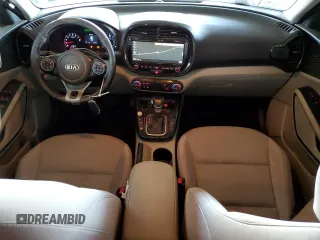 2020 Kia Soul EX with VIN KNDJ33AUXL7042878, listed as a Copart auction lot 53750775 with 161,955 mi miles and Salvage Title. Bid and sale history available at carsss.com. Image 8.
