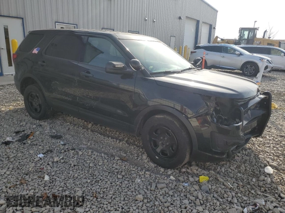2016 Ford Utility Police Interceptor with VIN 1FM5K8AR8GGA19338, listed as a Copart auction lot 78817264 with 112,397 mi miles and Clean Title. Bid and sale history available at carsss.com. Image 4.