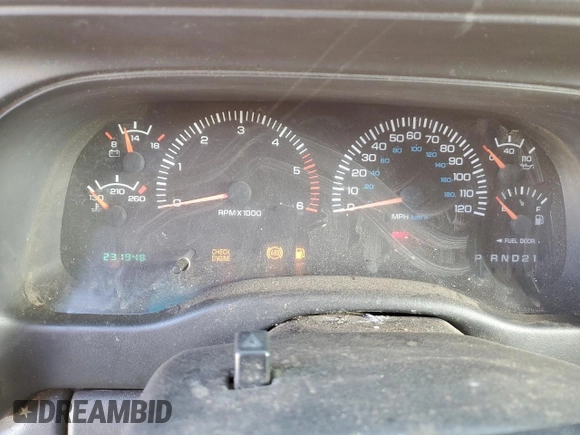 1999 Dodge Dakota SLT with VIN 1B7FL26X0XS233747, listed as a Copart auction lot 78819034 with 231,948 mi miles and Salvage Title. Bid and sale history available at carsss.com. Image 9.