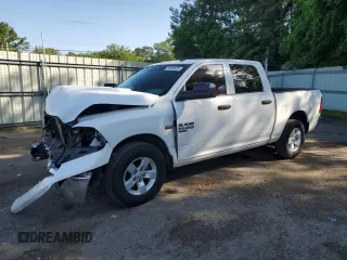 2022 Ram 1500 Tradesman with VIN 3C6RR6KT8NG187621, listed as a Copart auction lot 53698925 with 60,797 mi miles and Salvage title. Bid and sale history available at DreamBid. Image 1.