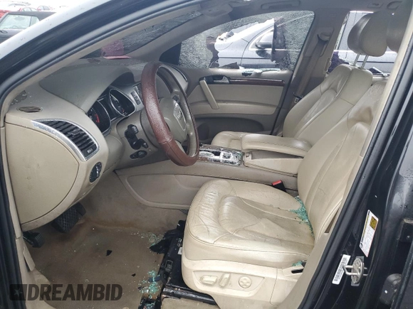 2008 Audi Q7 4.2L Premium with VIN WA1BV74LX8D027406, listed as a Copart auction lot 47943195 with 0 mi miles and Salvage Title. Bid and sale history available at carsss.com. Image 7.