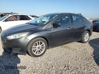 2018 Ford Focus SE with VIN 1FADP3F23JL218107, listed as a Copart auction lot 50221905 with 96,852 mi miles and Salvage Title. Bid and sale history available at carsss.com. Image 1.