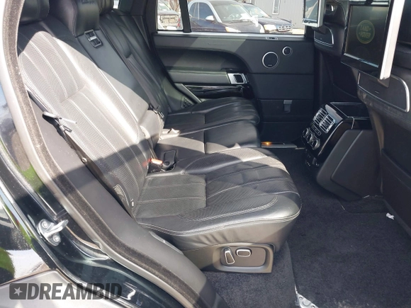 2017 Land Rover Range Rover with VIN SALGW3FE0HA330415, listed as a IAAI auction lot 41503447 with 128,104 mi miles and . Bid and sale history available at DreamBid. Image 8.