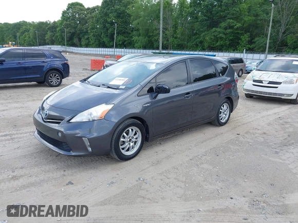 2013 Toyota Prius Two with VIN JTDZN3EUXD3259752, listed as a IAAI auction lot 42188484 with 205,937 mi miles and . Bid and sale history available at carsss.com. Image 17.
