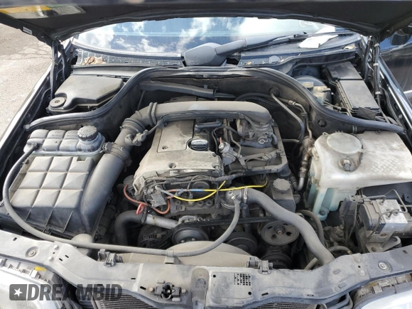 1998 Mercedes-Benz C 230/260/280/320 with VIN WDBHA23G2WA555649, listed as a Copart auction lot 46755375 with 179,263 mi miles and Salvage title. Bid and sale history available at DreamBid. Image 11.