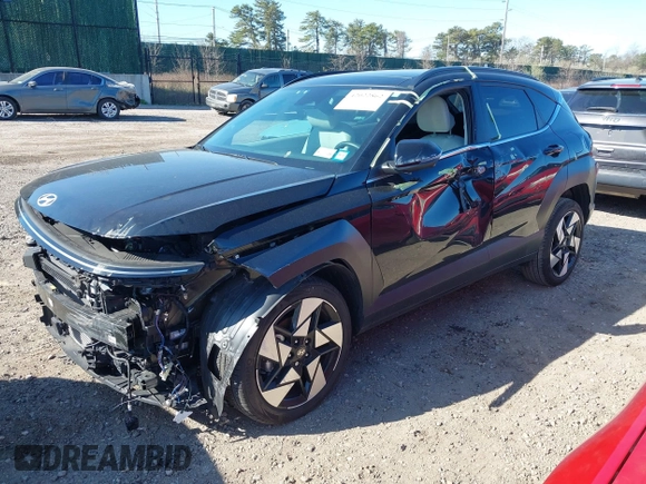 2024 Hyundai Kona Limited with VIN KM8HECA3XRU115110, listed as a IAAI auction lot 42022862 with 5,685 mi miles and . Bid and sale history available at carsss.com. Image 6.