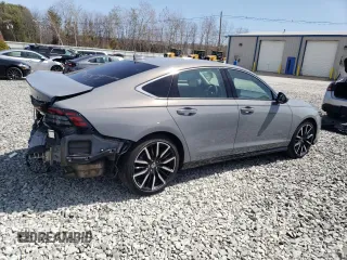 2024 Honda Accord Touring с VIN 1HGCY2F83RA009380, выставлен на аукционе Copart как лот 53699905 с пробегом 68 486 миль миль и Списание • Salvage title. История ставок и продаж доступна на DreamBid. Изображение 3.