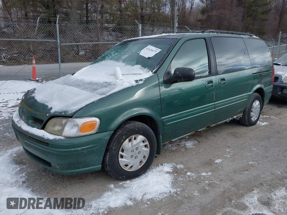 1999 Oldsmobile Silhouette GL z VIN 1GHDX03E6XD216517, wystawiony jako IAAI lot #41634473 z przebiegiem Nie podano mil oraz . Historia ofert i sprzedaży dostępna na DreamBid. Obrazek 2.
