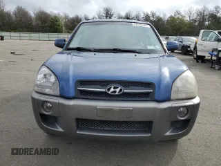 2005 Hyundai Tucson GLS with VIN KM8JN12D75U136620, listed as a Copart auction lot 73579764 with 63,305 mi miles and Salvage Title. Bid and sale history available at carsss.com. Image 5.