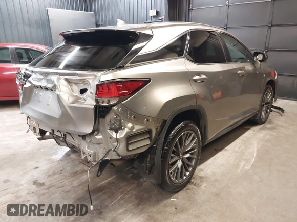 2022 Lexus RX with VIN 2T2YZMDA9NC353316, listed as a IAAI auction lot 41911904 with 47,629 mi miles. Bid and sale history available at carsss.com. Image 4.