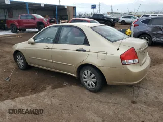 2009 Kia Spectra LX z VIN KNAFE222195652337, wystawiony jako Copart lot #45874605 z przebiegiem 141 149 mil mil oraz Szkoda całkowita • Salvage title. Historia ofert i sprzedaży dostępna na DreamBid. Obrazek 2.