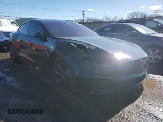 2023 Tesla Model S Plaid с VIN 5YJSA1E69PF515714, выставлен на аукционе Copart как лот 45212665 с пробегом Не указан миль и Списание • Salvage title. История ставок и продаж доступна на DreamBid. Изображение 4.