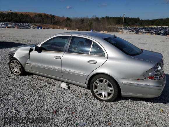 2003 Mercedes-Benz E-Class 5.0L with VIN WDBUF70J93A086939, listed as a Copart auction lot 87022834 with 0 mi miles and Salvage Title. Bid and sale history available at carsss.com. Image 2.