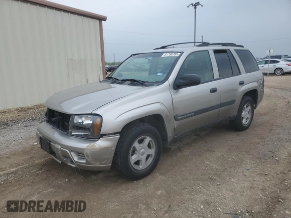 2003 Chevrolet TrailBlazer LS with VIN 1GNDS13S832245109, listed as a Copart auction lot 51738785 with 105,220 mi miles and Salvage Title. Bid and sale history available at DreamBid. Image 1.