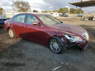 2011 Hyundai Genesis with VIN KMHGC4DE2BU118559, listed as a Copart auction lot 42318225 with 120,310 mi miles and Salvage Title. Bid and sale history available at carsss.com. Image 4.