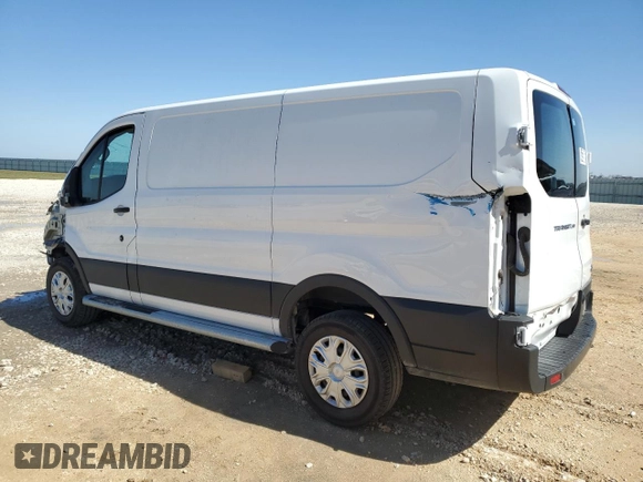 2024 Ford Transit Cargo with VIN 1FTBR1Y83RKA33591, listed as a Copart auction lot 47635895 with 12,242 mi miles and Salvage Title. Bid and sale history available at DreamBid. Image 2.