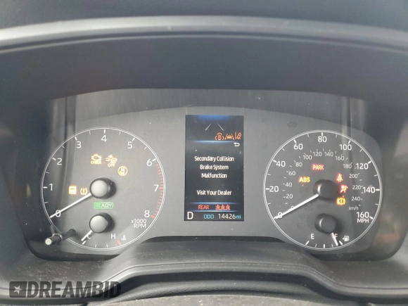 2024 Toyota Corolla Cross Hybrid S z VIN 7MUFBABG8RV049743, wystawiony jako Copart lot #52405635 z przebiegiem 14 426 mil mil oraz Szkoda całkowita • Salvage title. Historia ofert i sprzedaży dostępna na DreamBid. Obrazek 9.
