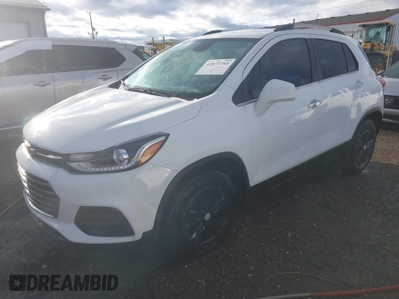 2020 Chevrolet Trax LT with VIN KL7CJLSB0LB083963, listed as a IAAI auction lot 42073793 with 62,925 mi miles and . Bid and sale history available at DreamBid. Image 2.